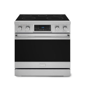 Thor Kitchen Stainless Steel Freestanding Professional Electric Range|Gordon Ramsay Series (6 cu.ft) - RSE36