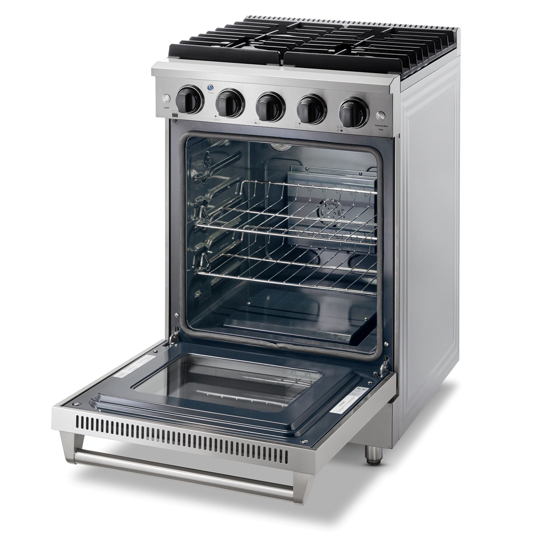 Thor Kitchen Stainless Steel Freestanding Gas Range (3.7 cu.ft.) - LRG2401U