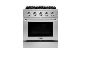 Thor Kitchen Stainless Steel Freestanding Dual Fuel Range (4.2 cu.ft.) - HRD3088U