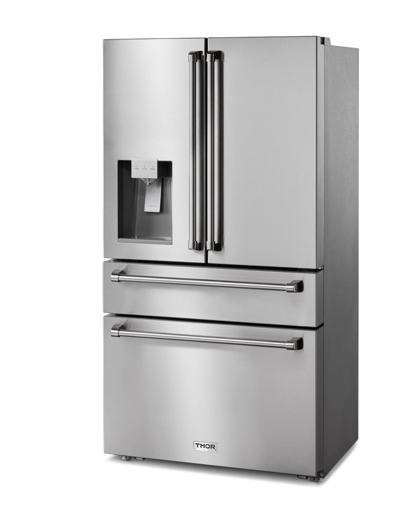 Thor Kitchen Stainless Steel French Door Refrigerator with Ice and Water Dispenser (21.6 cu.ft) - TRF3601FD