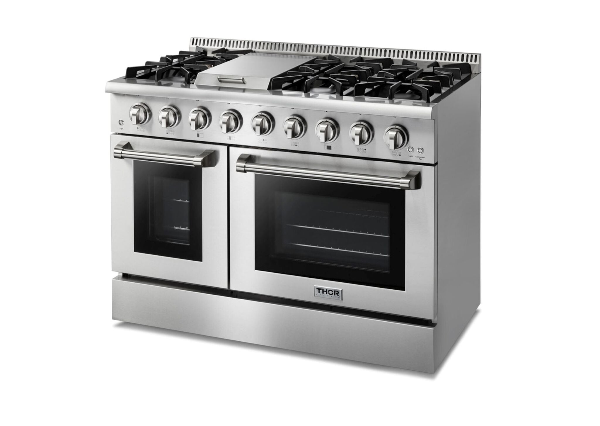 Thor Kitchen Stainless Steel Freestanding Gas Dual Oven Range (6.7 Cu.Ft.) - HRG4808U