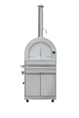 Thor Kitchen Stainless Steel Modular Wood Burning Outdoor Pizza Oven - MK07SS304