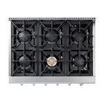 Thor Kitchen Stainless Steel 36" Gas Rangetop - HRT3618U