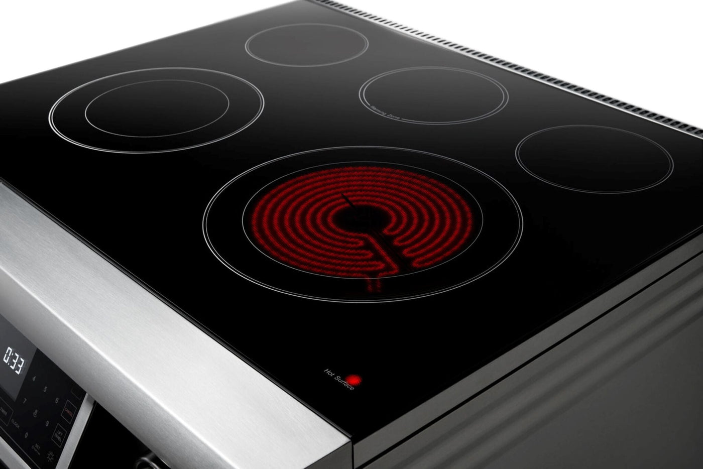 Thor Kitchen Stainless Steel Freestanding Tilt-Panel Electric Range (4.55 cu.ft.) - TRE3001