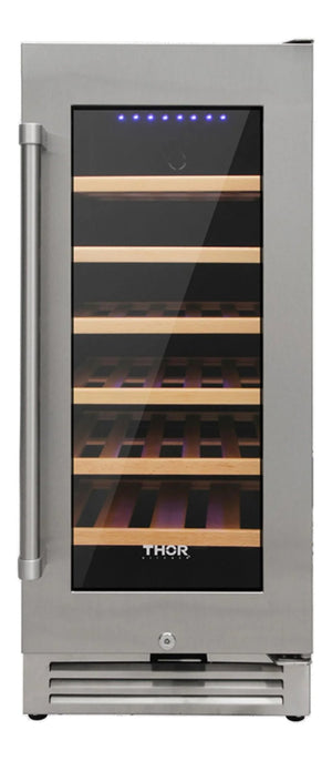 Thor Kitchen Stainless Steel Single Zone Wine Cooler - TWC1501
