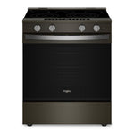 Whirlpool Black-on-Stainless Slide-In Electric Range (5.3 Cu.Ft.) - YWSES7530RV