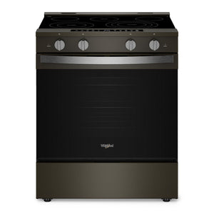 Whirlpool Black-on-Stainless Slide-In Electric Range (5.3 Cu.Ft.) - YWSES7530RV