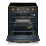Whirlpool Black-on-Stainless Slide-In Electric Range (5.3 Cu.Ft.) - YWSES7530RV