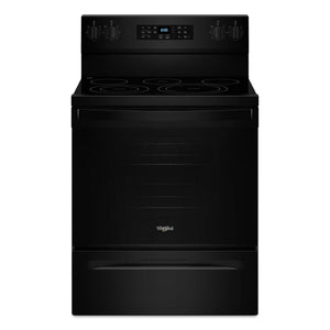 Whirlpool Black Electric Freestanding Range (5.3 Cu.Ft.) - YWFES5030RB