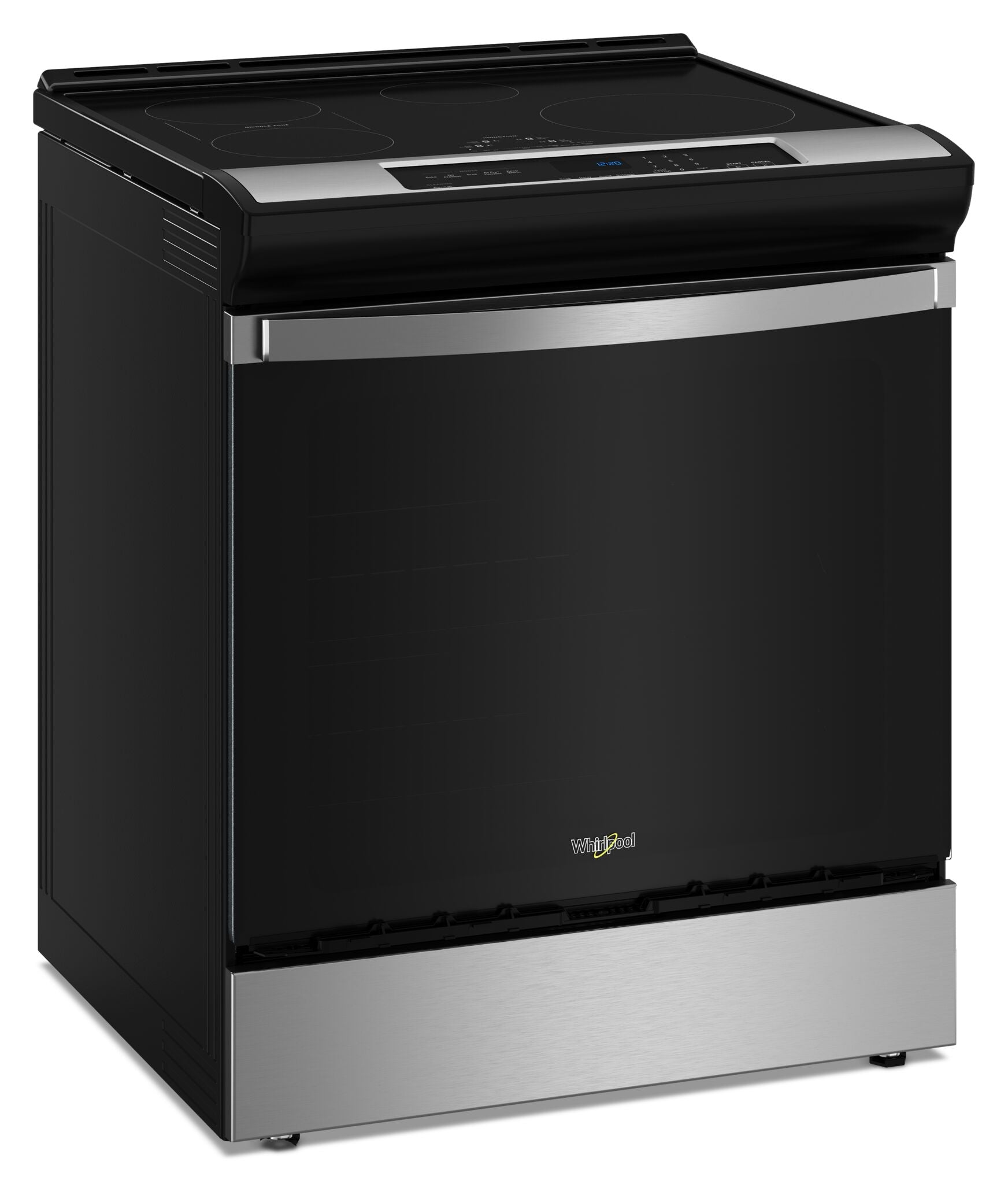 Whirlpool Fingerprint Resistant Stainless Steel 30" Induction Range (6.40 Cu Ft) - WSIS5030RZ