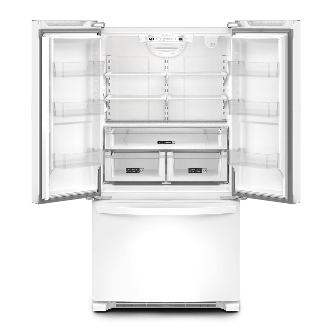 Whirlpool White French Door Refrigerator (20 Cu.Ft.) - WRFC2036RW