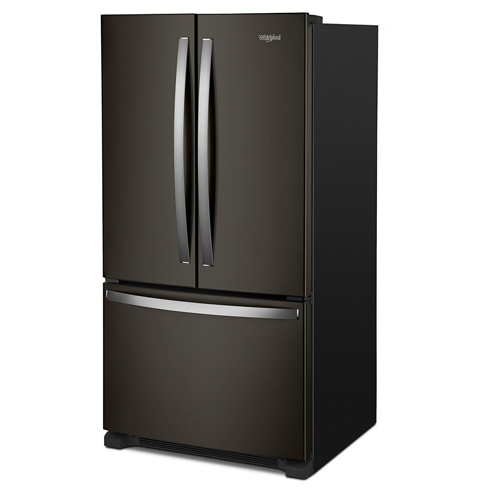 Whirlpool Fingerprint Resistant Black Stainless French Door Refrigerator (20 Cu.Ft.) - WRFC2036RV