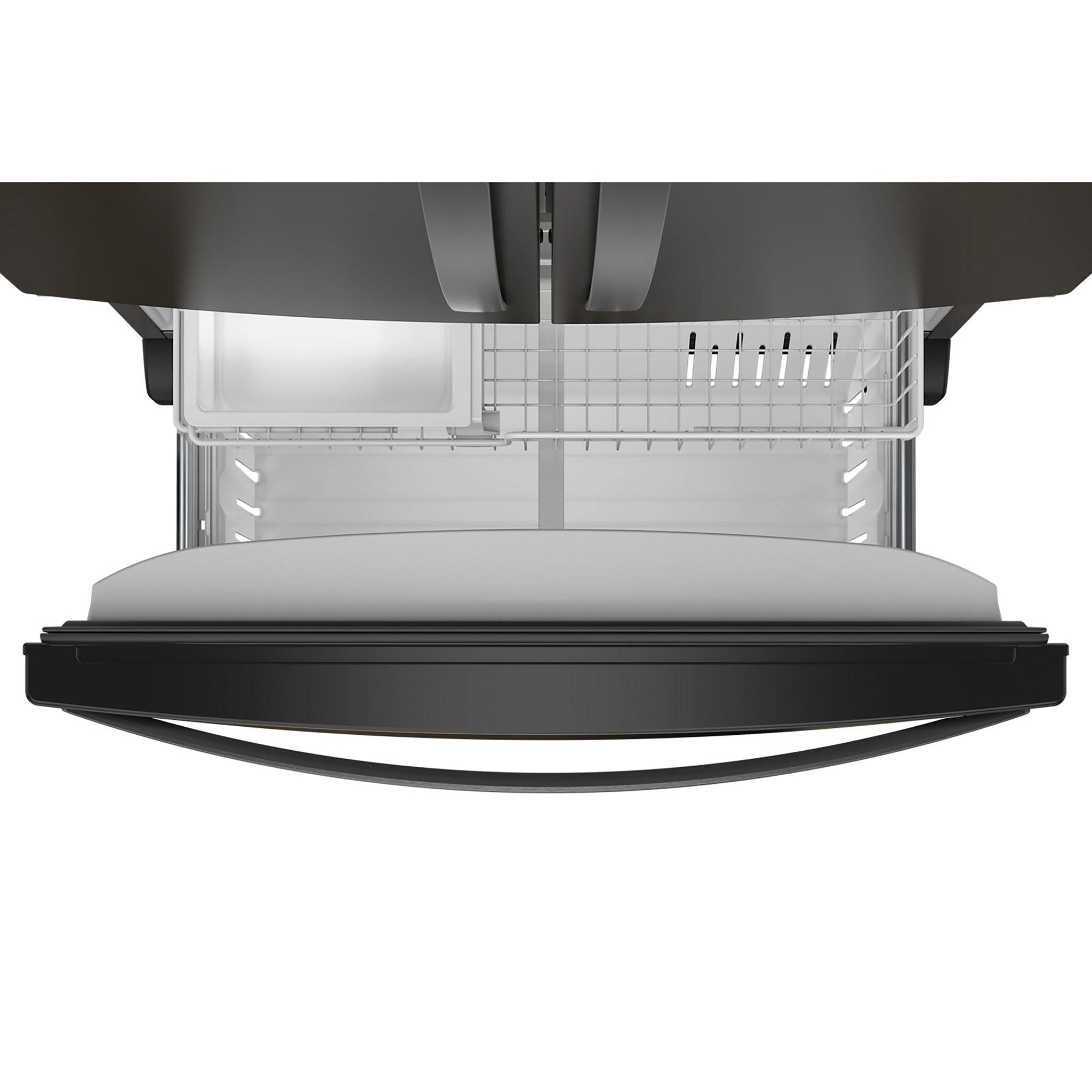 Whirlpool Fingerprint Resistant Black Stainless French Door Refrigerator (20 Cu.Ft.) - WRFC2036RV