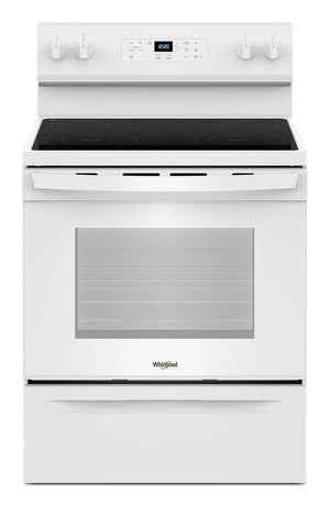 Whirlpool White 30" Electric Range (5.30 Cu Ft) - YWFES3530RW