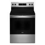 Whirlpool Stainless Steel 30" Electric Range (5.30 Cu Ft) - YWFES3530RS