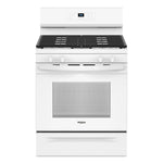 Whirlpool White 30" Gas Range (5.0 Cu Ft) - WFGS3530RW