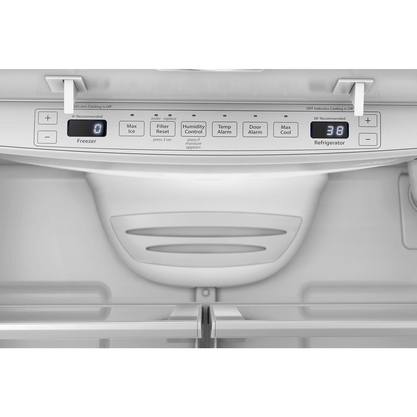 Whirlpool White French Door Refrigerator (25.2 Cu.Ft.) - WRFF3036RW