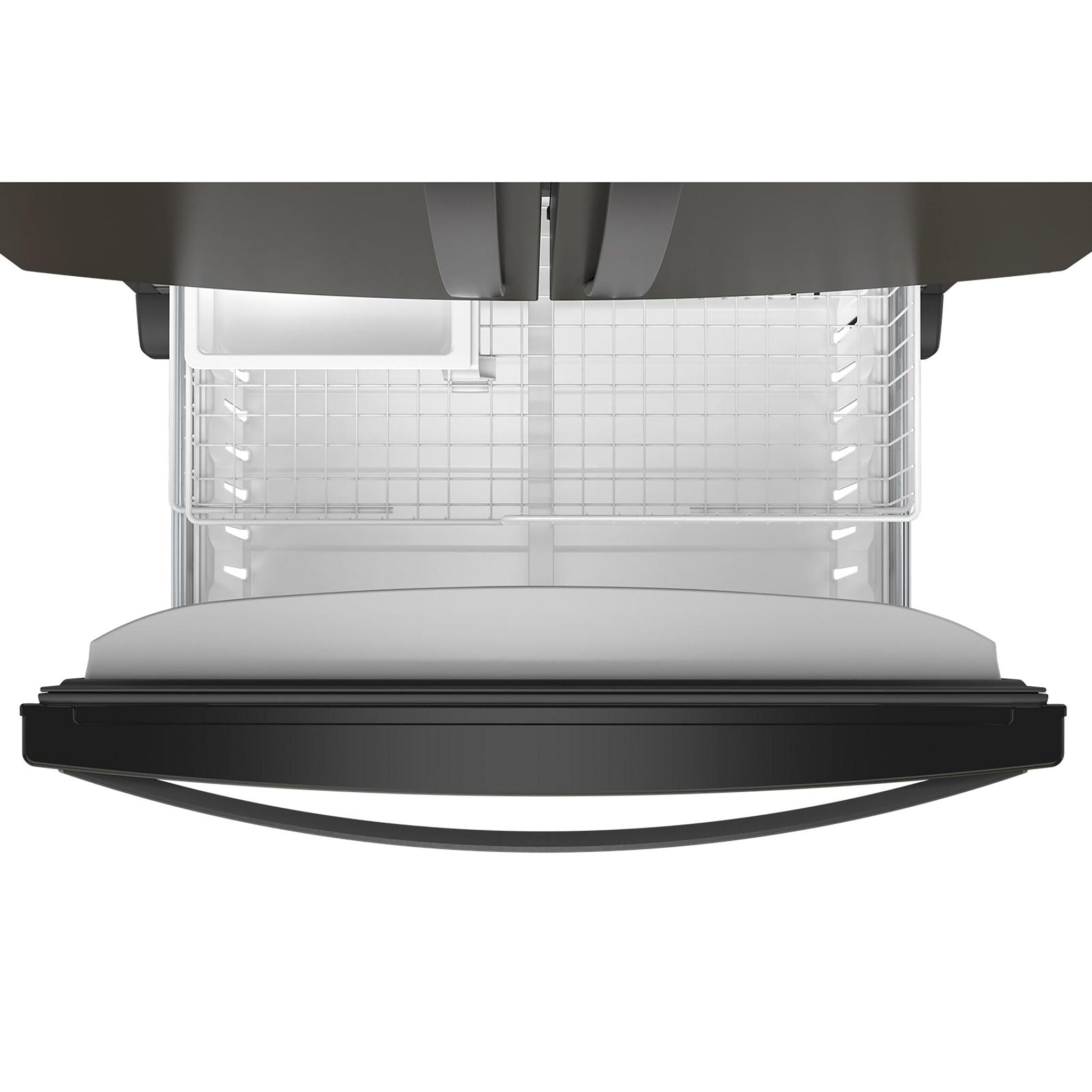 Whirlpool Fingerprint Resistant Black Stainless French Door Refrigerator (25.2 Cu.Ft.) - WRFF3236RV