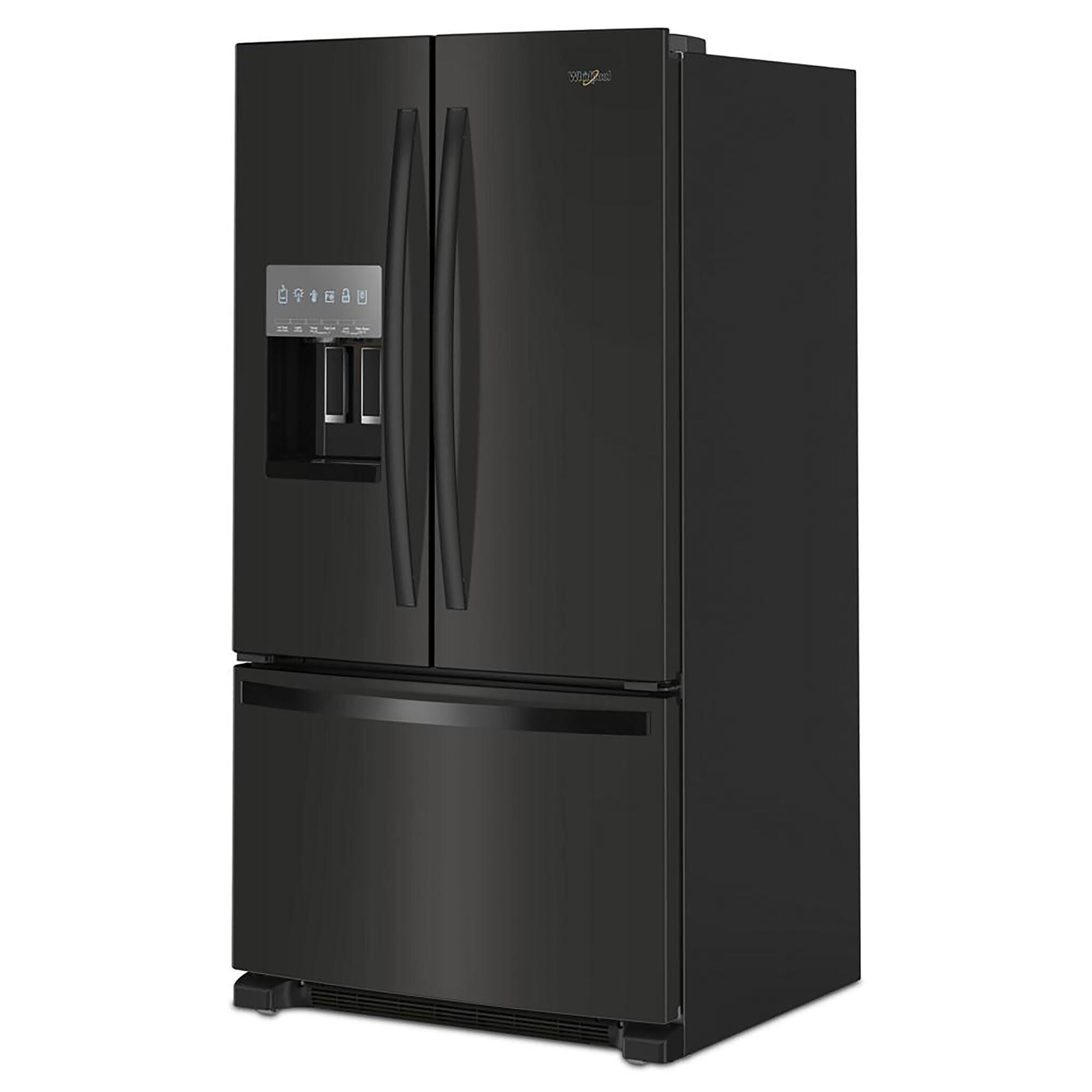 Whirlpool Black French Door Refrigerator (24.7 Cu.Ft.) - WRFF3436RB