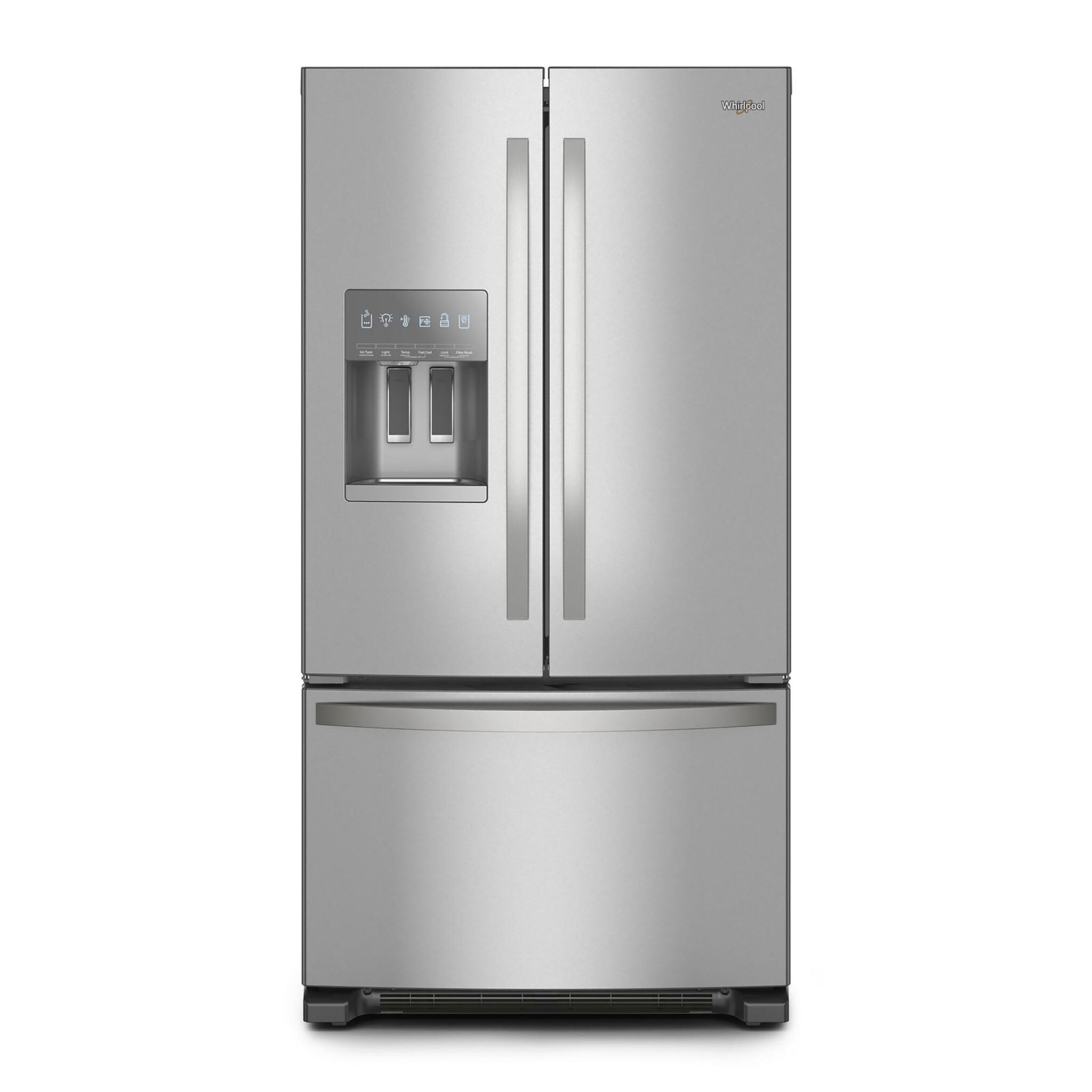 Whirlpool Fingerprint Resistant Stainless Steel French Door Refrigerator (24.7 Cu.Ft.) - WRFF3436RZ
