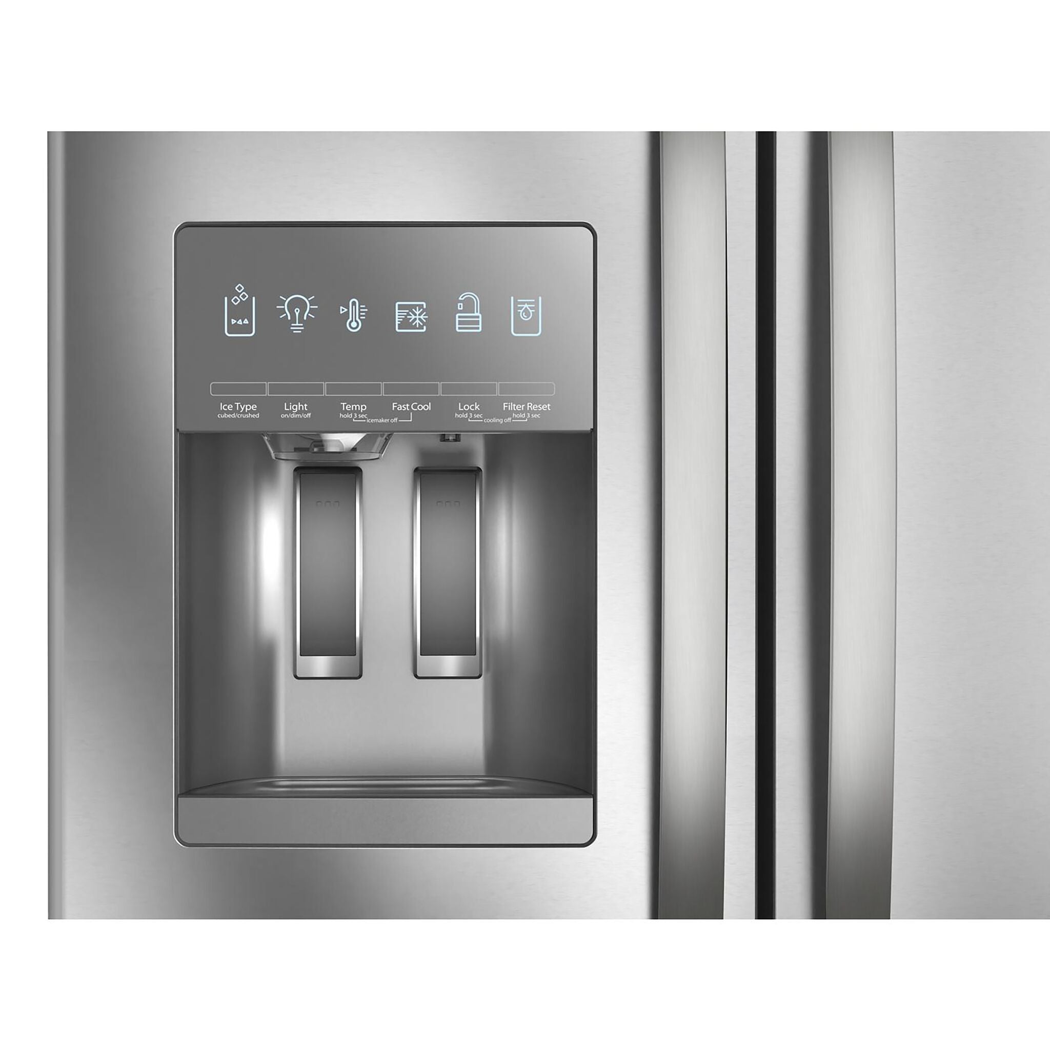 Whirlpool Fingerprint Resistant Stainless Steel French Door Refrigerator (24.7 Cu.Ft.) - WRFF3436RZ