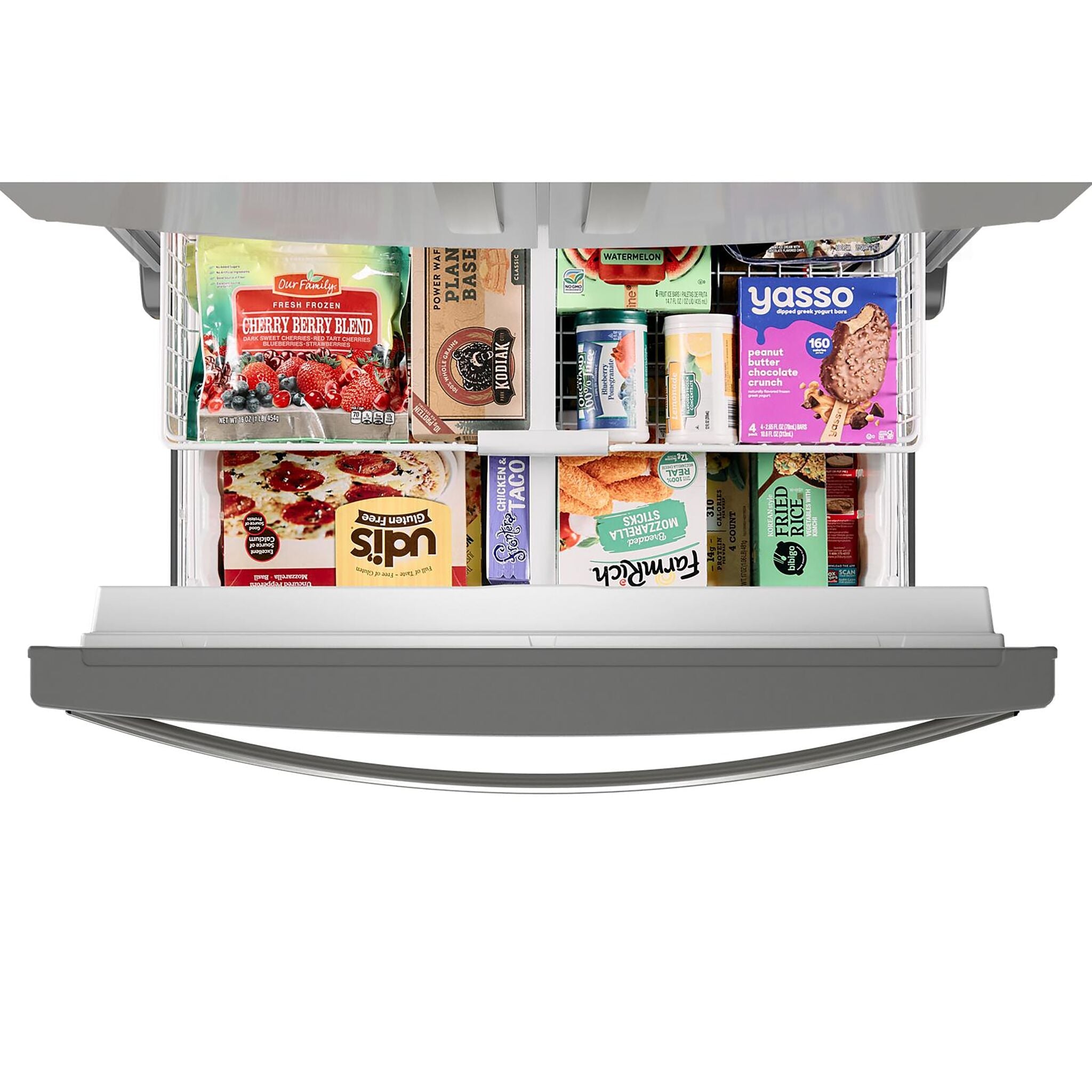 Whirlpool Fingerprint Resistant Stainless Steel French Door Refrigerator (24.7 Cu.Ft.) - WRFF3436RZ