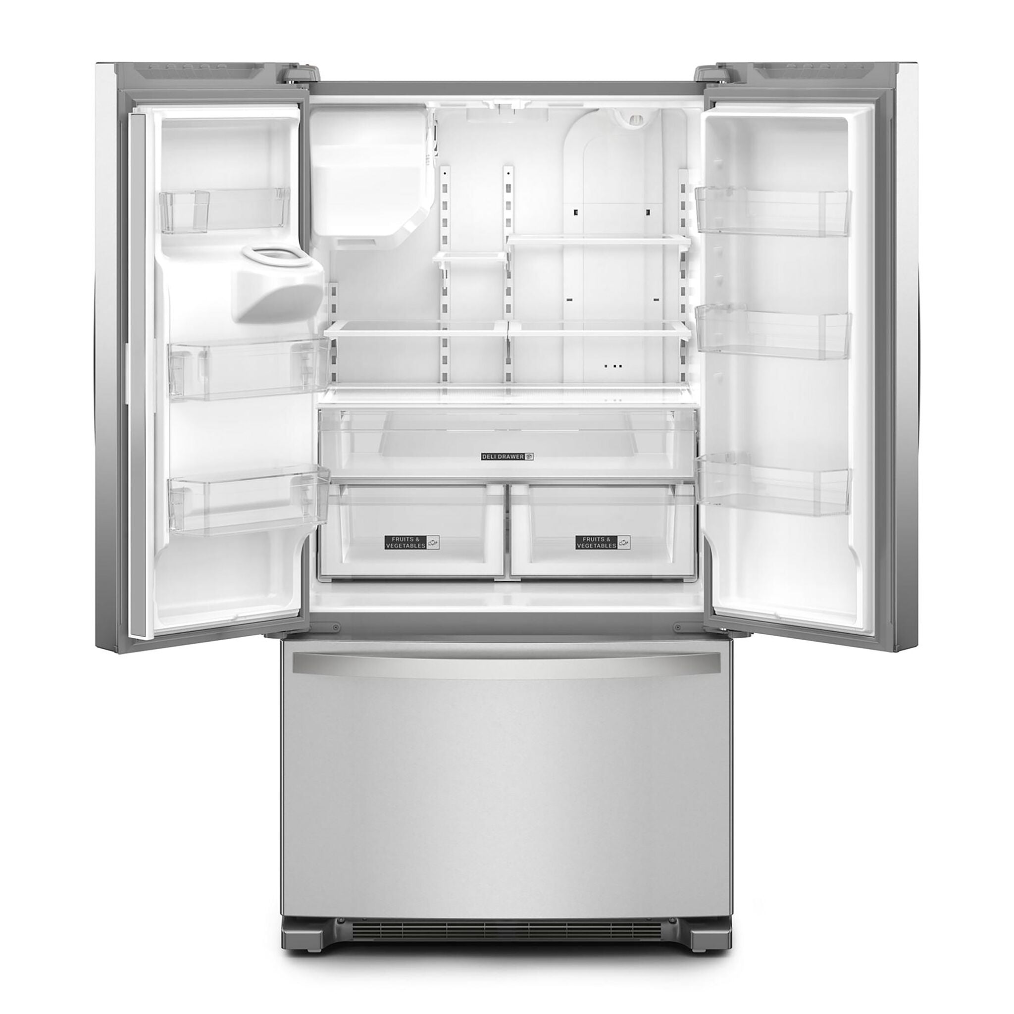 Whirlpool Fingerprint Resistant Stainless Steel French Door Refrigerator (24.7 Cu.Ft.) - WRFF3436RZ