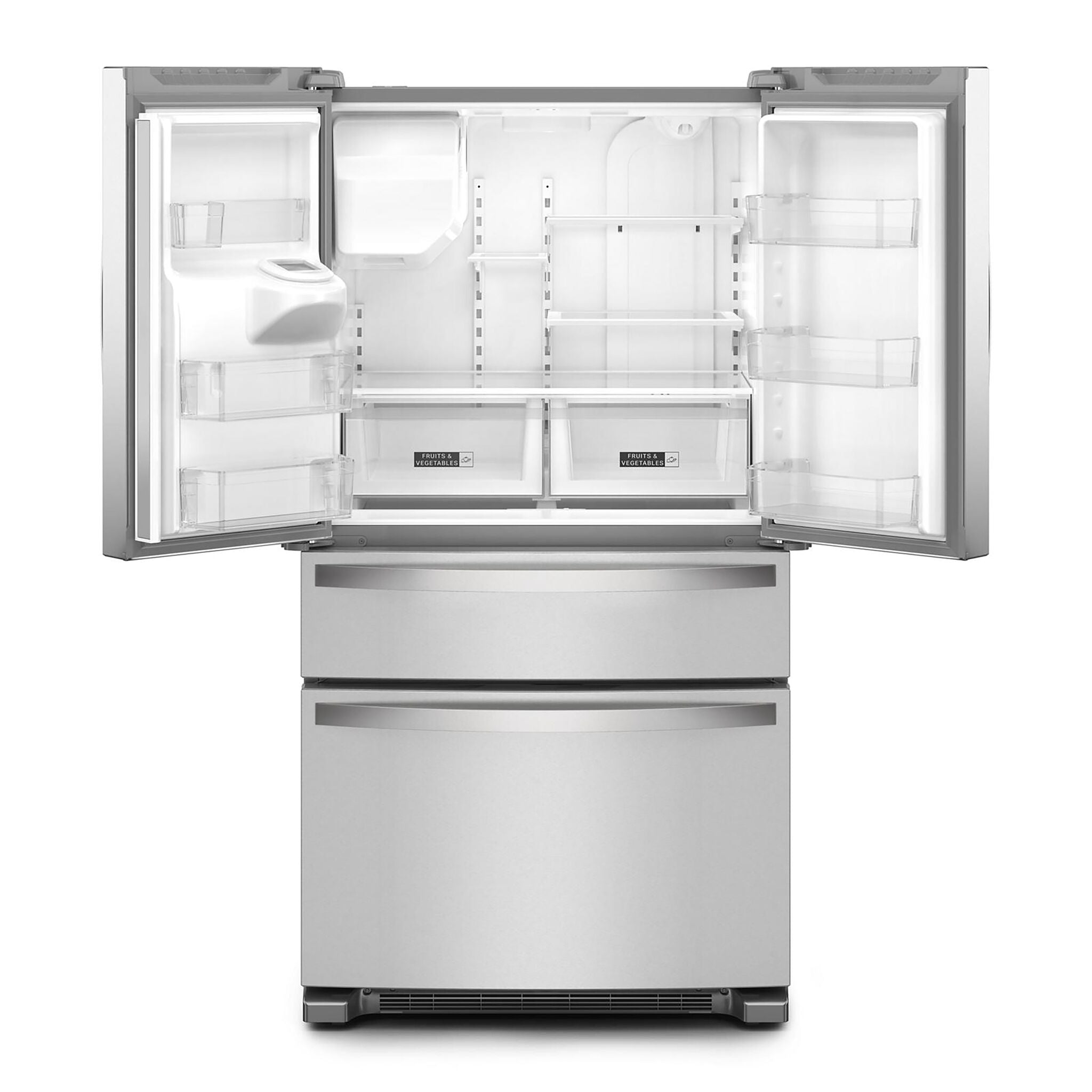 Whirlpool Fingerprint Resistant Stainless Steel French Door Refrigerator (24.5 Cu. Ft.) - WRMF3636RZ