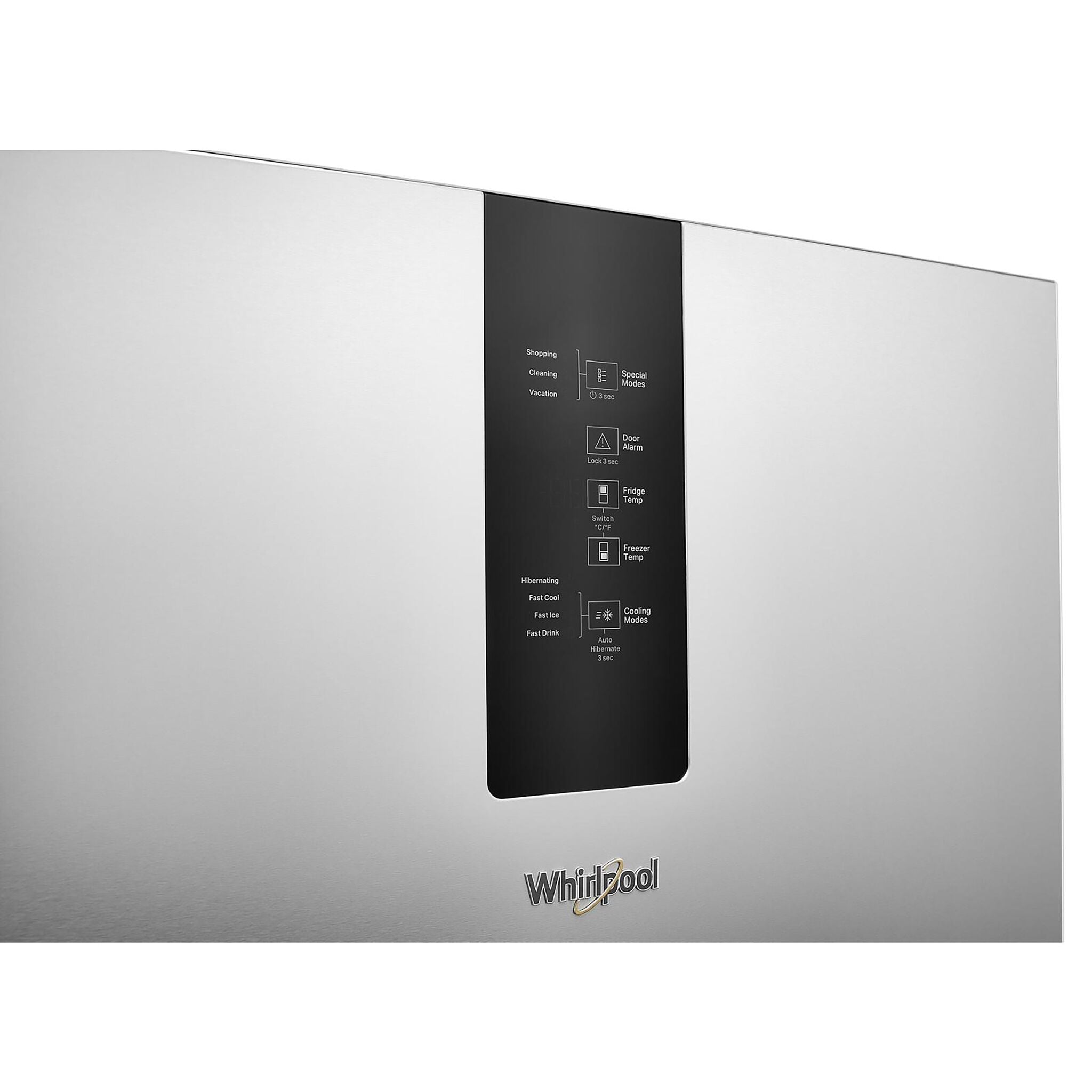 Whirlpool Stainless Steel 24" Bottom Mount Refrigerator (12.9 Cu.Ft) - WRB533CZJZ