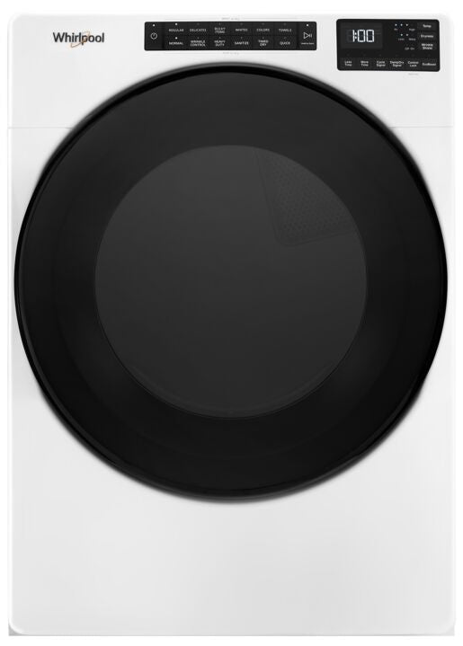 Whirlpool White Electric Dryer with Wrinkle Shield (7.4 cu. ft.) - YWED5605MW
