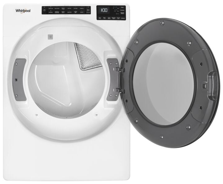 Whirlpool White Electric Dryer with Wrinkle Shield (7.4 cu. ft.) - YWED5605MW