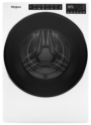 Whirlpool White Front Load Washer with Quick Cycle (5.8 cu. ft.) - WFW6605MW