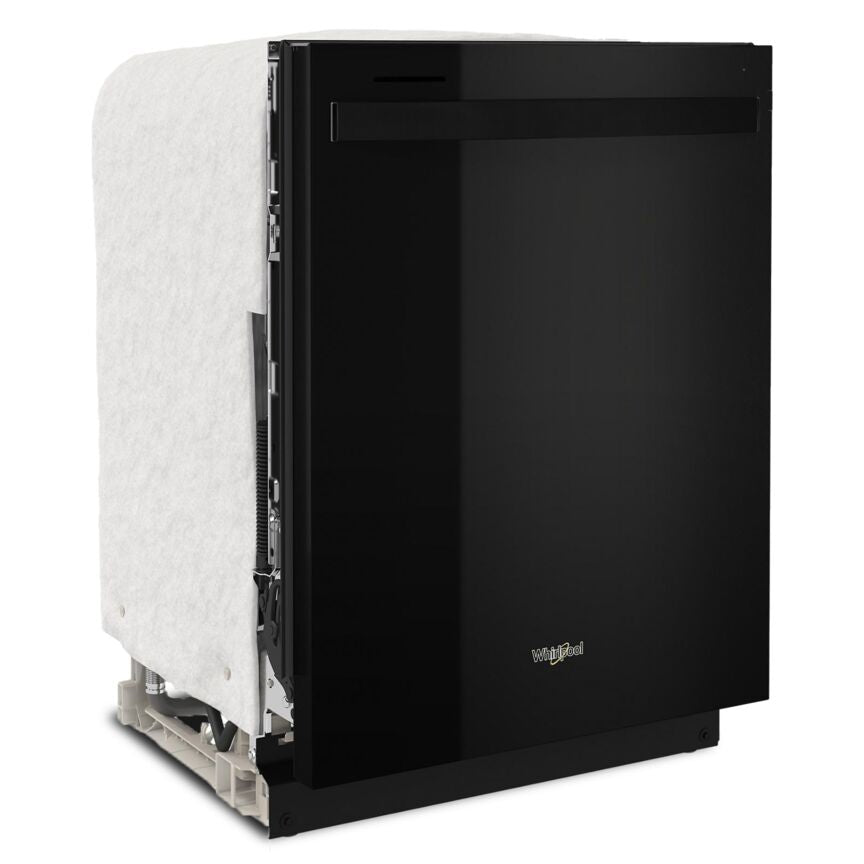 Whirlpool Black Dishwasher with Deep Top Rack (50 dBA) - WDT740SALB