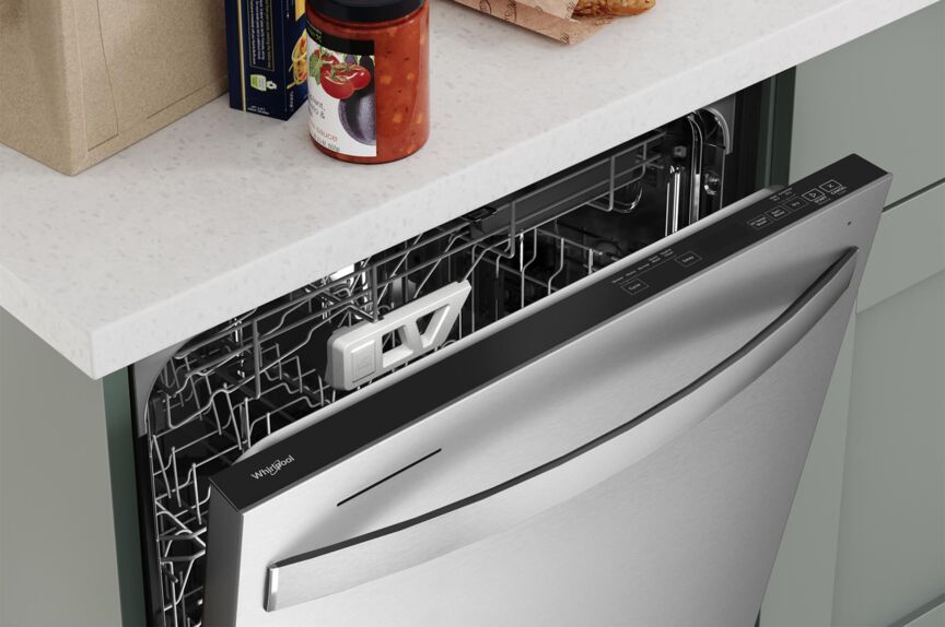 Whirlpool Fingerprint Resistant Stainless Steel Dishwasher with 3rd Rack (47 dBA) - WDT970SAKZ