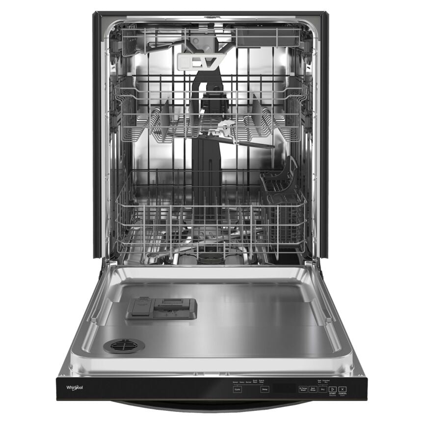Whirlpool Fingerprint Resistant Black Stainless Dishwasher with 3rd Rack (47 dBA) - WDT970SAKV