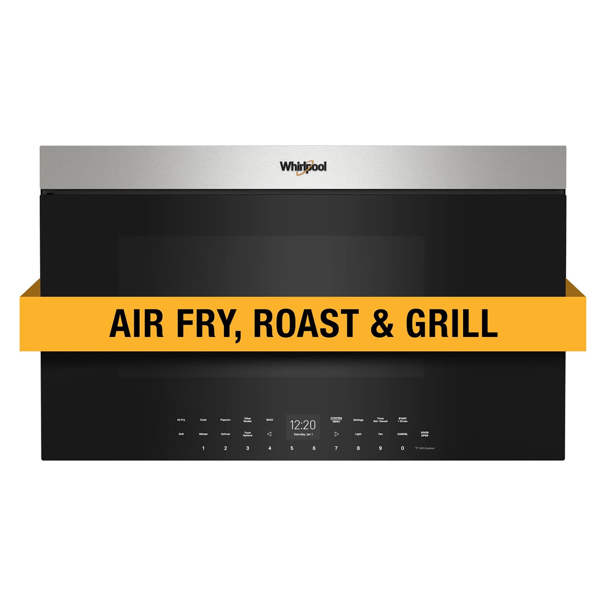 Whirlpool Fingerprint Resistant Stainless Steel Over-the-Range Microwave (1.1 Cu.Ft.) - YWMMF7330RZ--