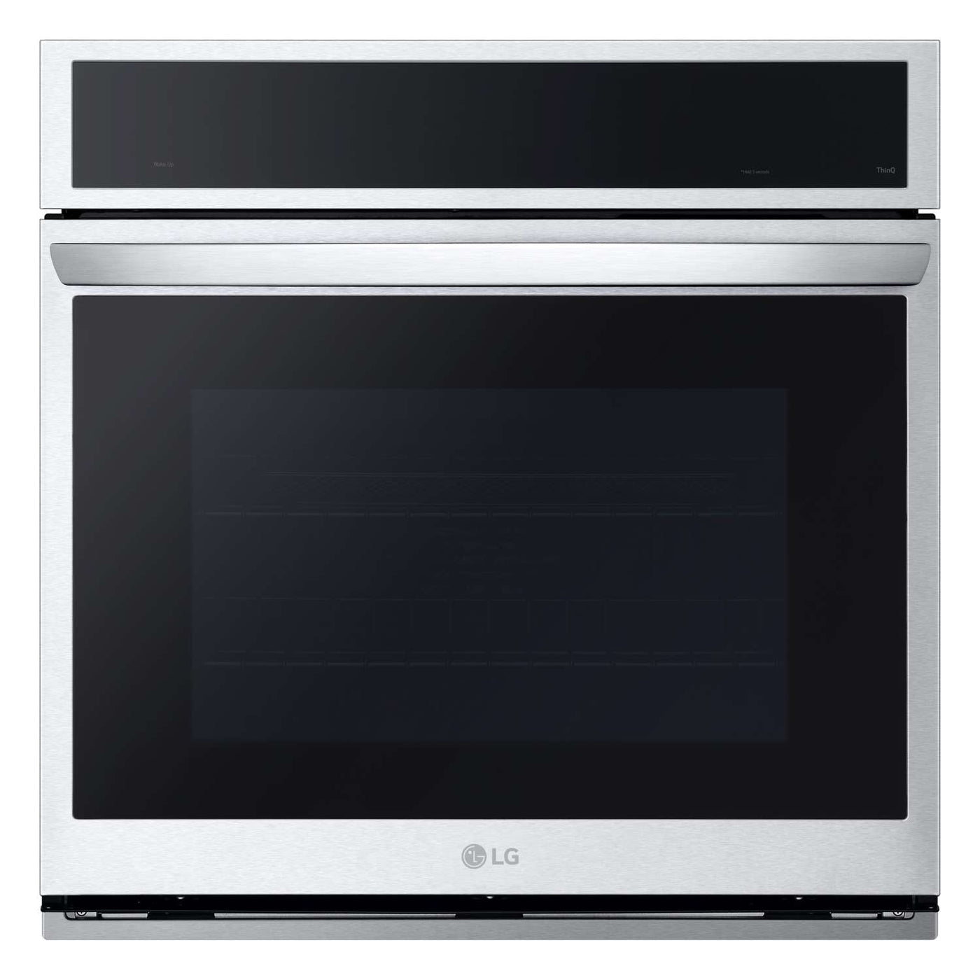 LG Stainless Steel 29.75" Smart Single Wall Oven with
True Convection, InstaView®, Air Fry and
Steam Sous Vide (4.7 Cu. Ft.) - WSEP4727F