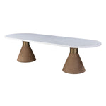 Montangu 120" Rope Dining Table - Natural