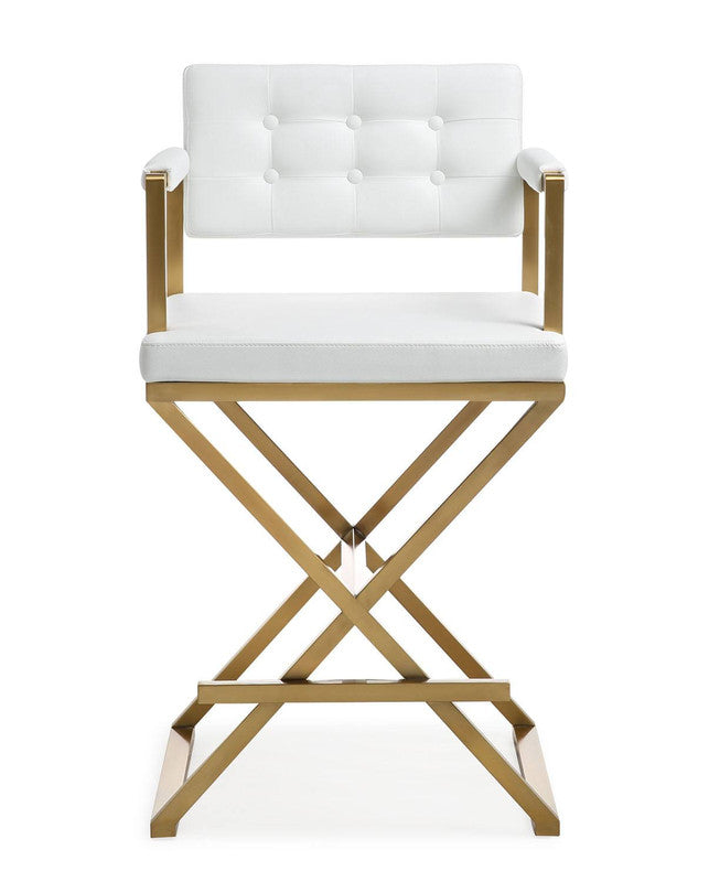 Annadale Counter Stool - White