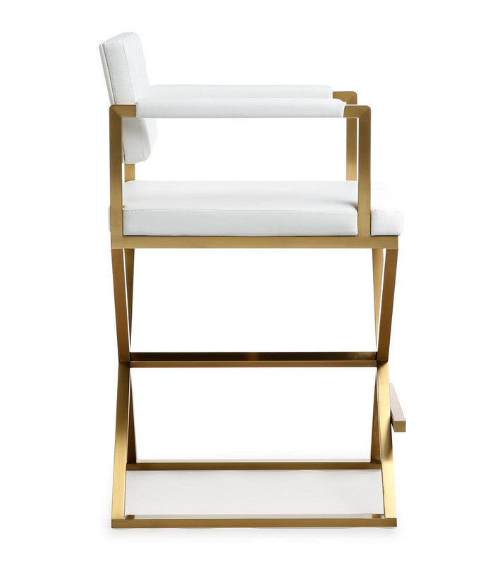 Annadale Counter Stool - White