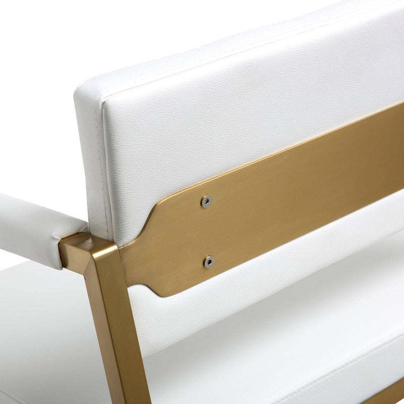 Annadale Counter Stool - White
