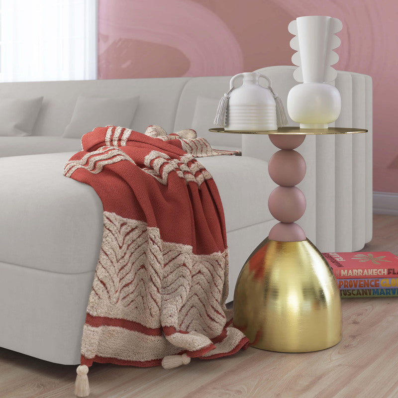 Cremona End Table - Gold