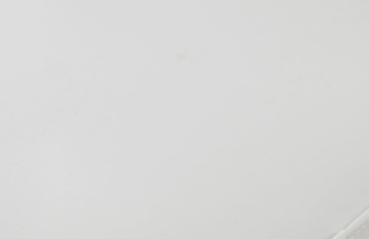 Misia Vegan Leather Bench - White