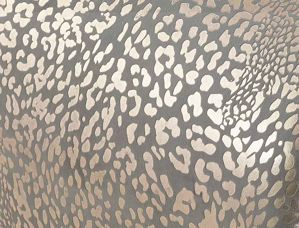 Exeter Velvet Bench - Leopard