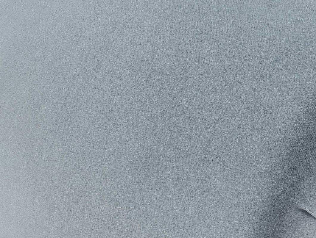 Exeter Velvet Bench - Sea Blue