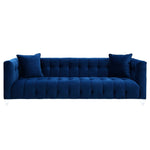 Appolonia Velvet Sofa - Navy