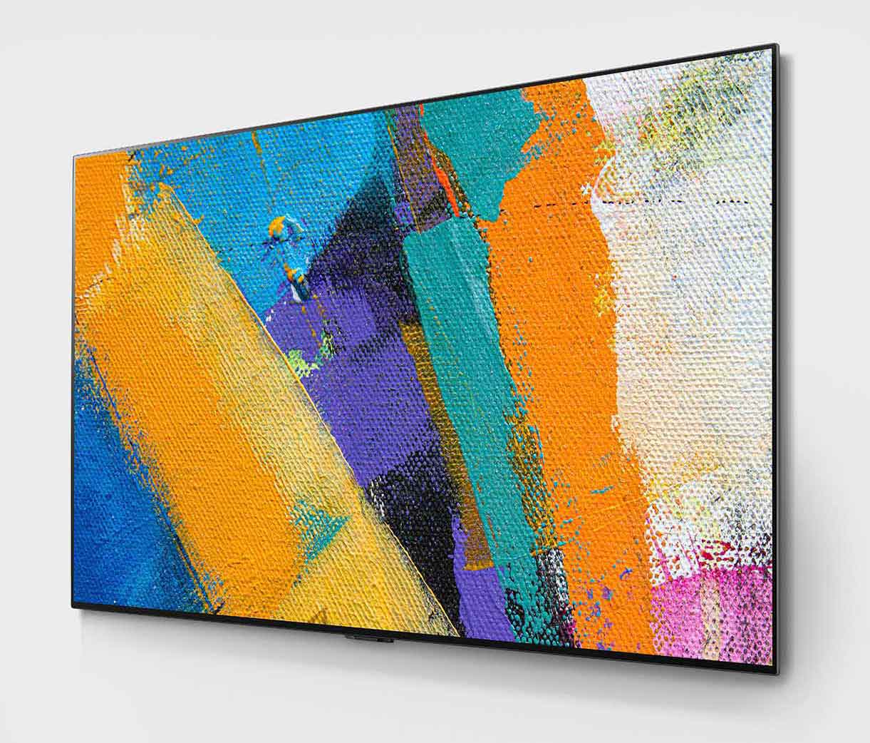 LG 55" GX OLED 4K Gallery Design Smart TV with Thin Q AI and Alpha 9 Gen 3 Intelligent Processor - OLED55GX