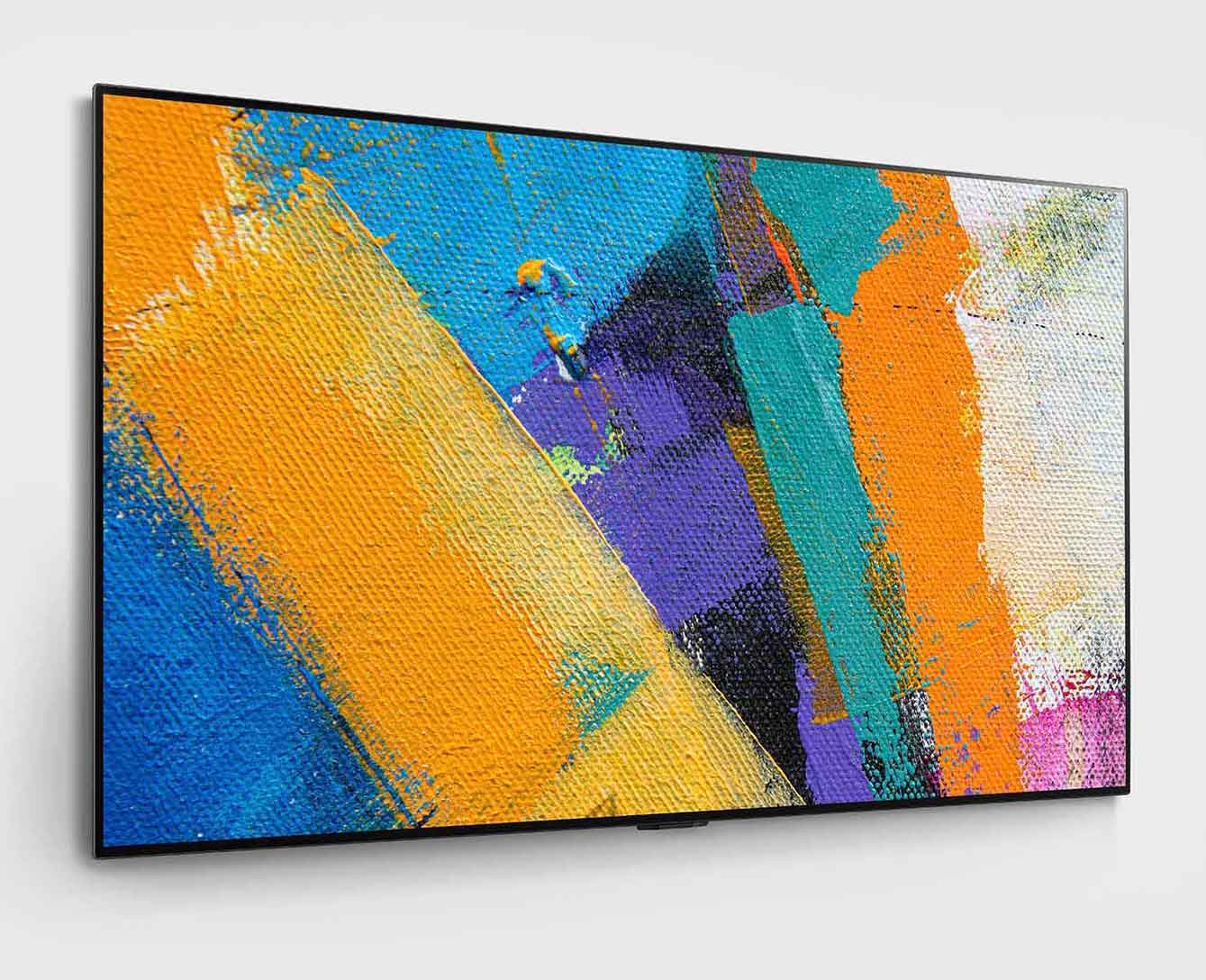 LG 55" GX OLED 4K Gallery Design Smart TV with Thin Q AI and Alpha 9 Gen 3 Intelligent Processor - OLED55GX