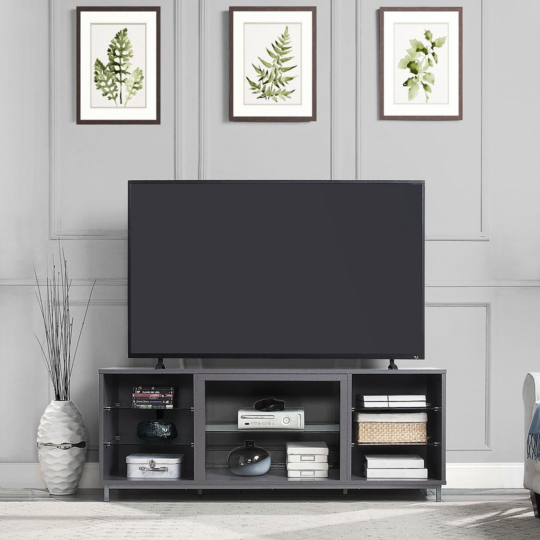 Sahl 60" TV Stand - Grey