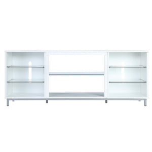 Sahl 60" TV Stand - White
